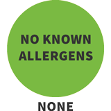 No common allergens