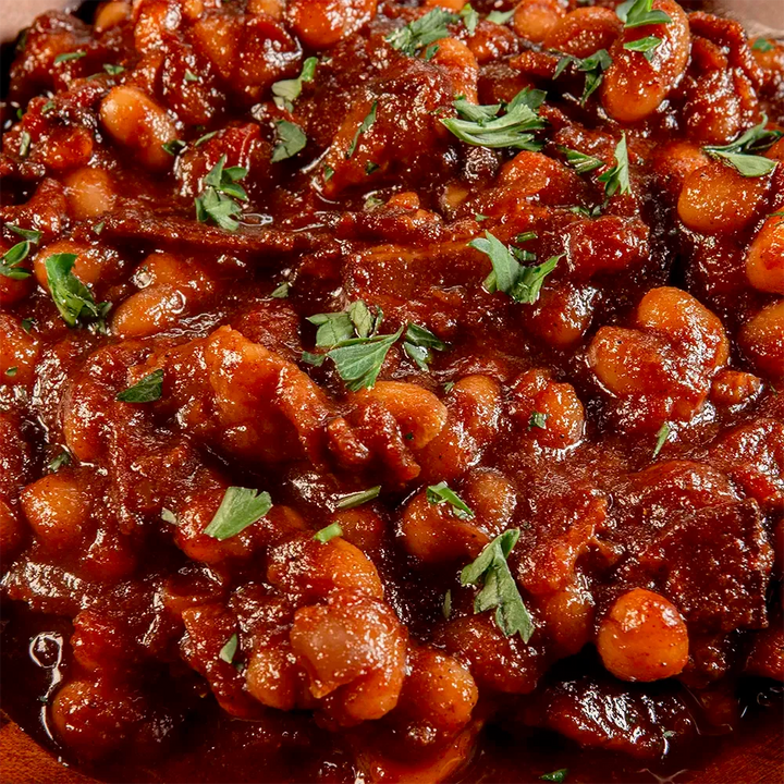 Pen’s Pit-Smoked Baked Beans