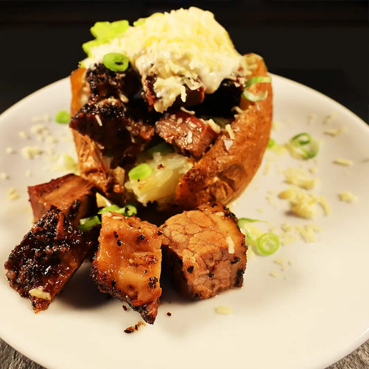 Brisket Loaded Baked Potato