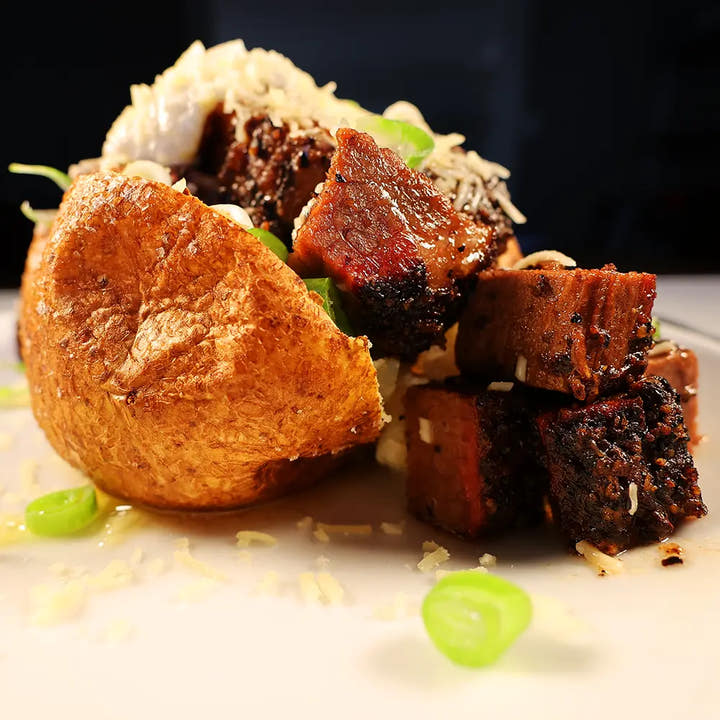 Brisket Loaded Baked Potato