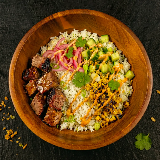 Smoked Brisket Rice Bowl