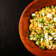 Charred Corn Salad with Feta & Cilantro